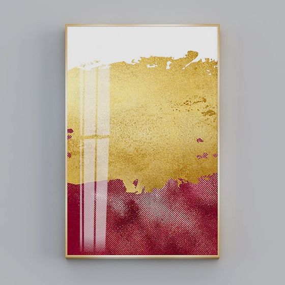 Abstract Art Frame 3D model for Creative Projects