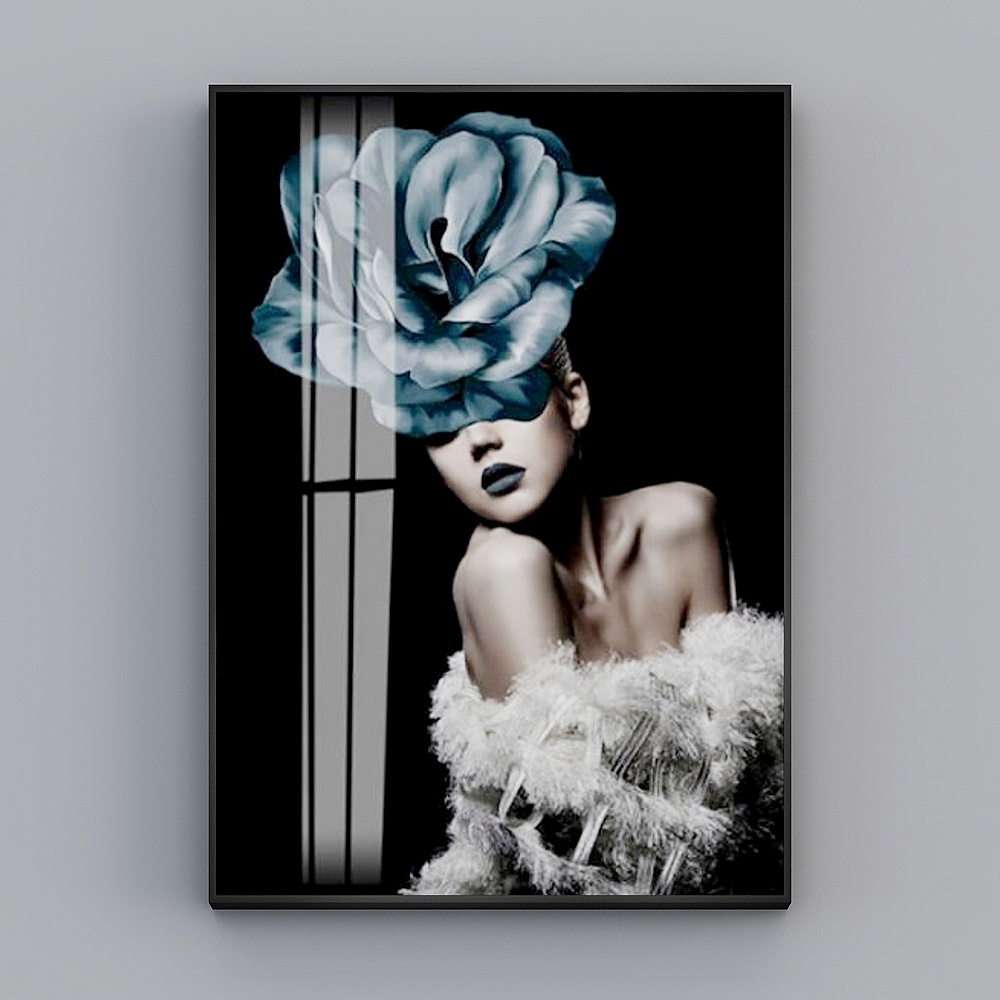 Lc079-c Decorative Painting Alliance - Mirror Painting - Aluminum Assembly