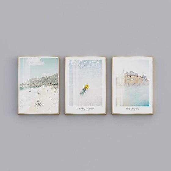 飾畫聯盟-北歐彩色-拼套-裝飾畫-CB078