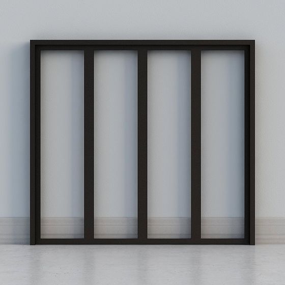 Stylish Urban Window 3D model