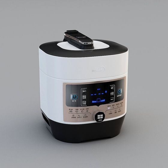 Smart Electric Pressure Cooker 3D model