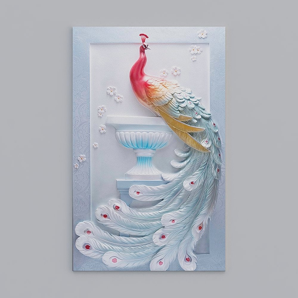 Murals hard covered with Ellan wall cloth post-modern Chinese st