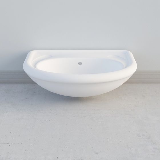 Sleek Basin 3D Model for Modern Interiors