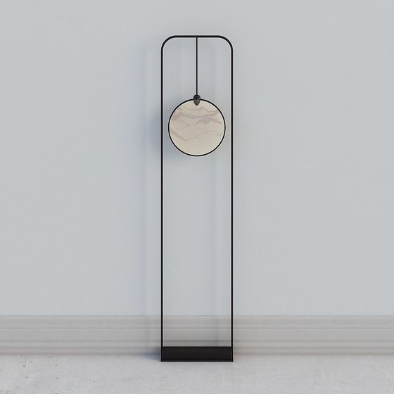 Hanging Mirror Frame 3D model for Modern Aesthetics