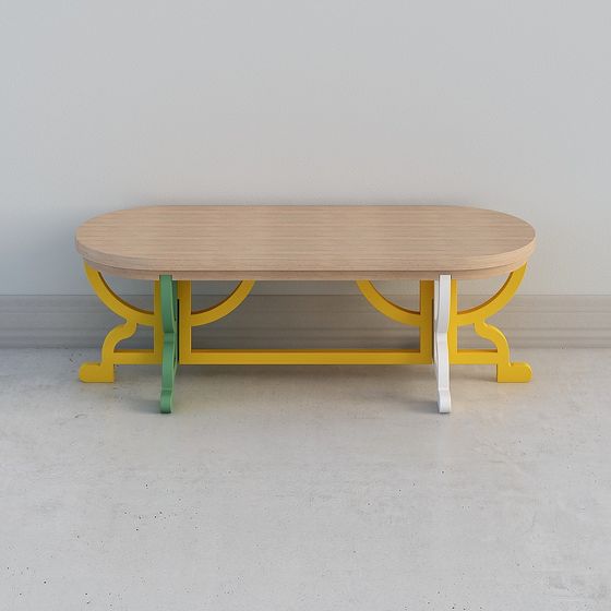 Modern Moooi Patchwork Dining Table 3D Model