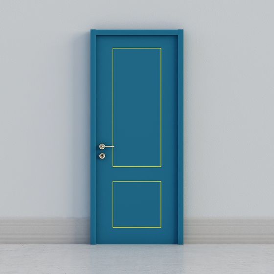 Minimalist Door 3D Model