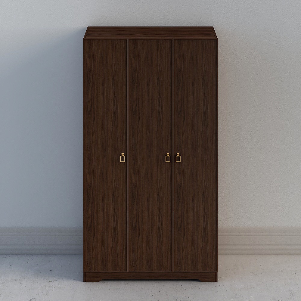 KC-1801 three-door wardrobe