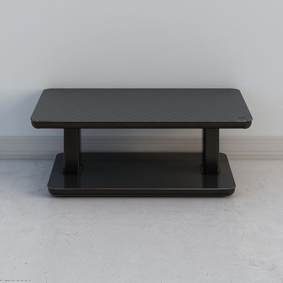 Tavolo da caffè Elettrico Manuale a Doppia Colonna Riscaldato 1.4m (Gemma Nera).