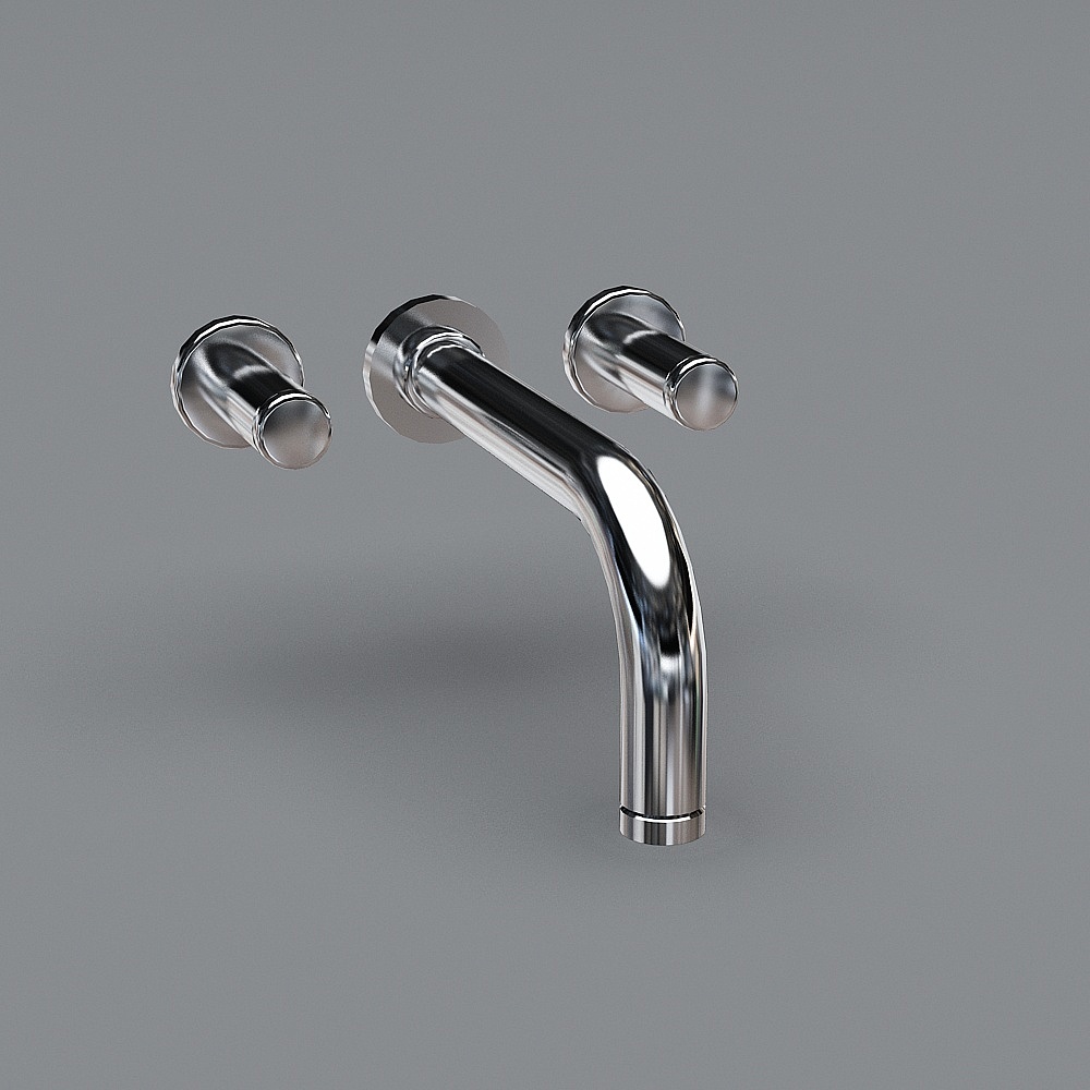 Sleek Modern Faucet 3D model