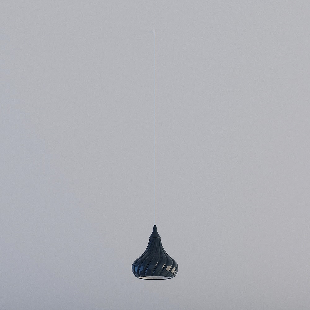 Modern Minimalist Pendant Light 3D model