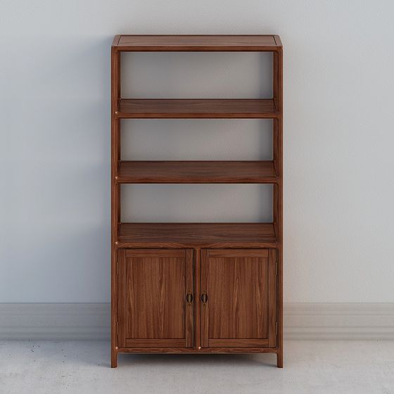 Urban Elegance Bookshelf 3D model