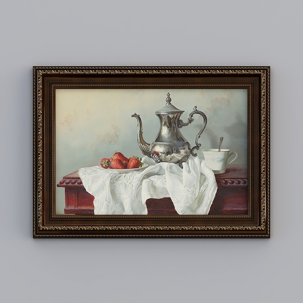 Kippoon European and American stores European-style cross-section single-line European-style box European-style restaurant 52x72cm fruit emlpr-e-3