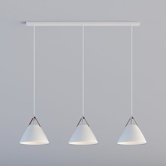 Elegant Pendant Light 3D model