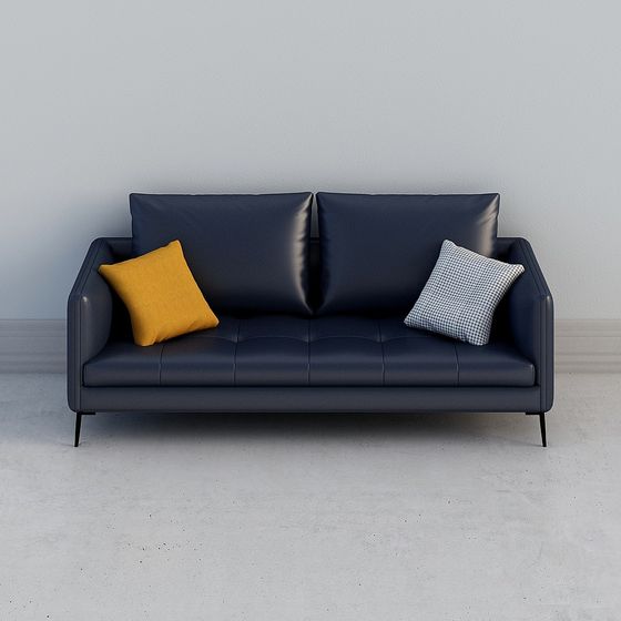 Sofa Smith Midnight Blue 01- PSFP-1904 Siniman Home
