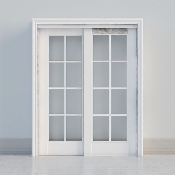 Porte avec cadre de porte