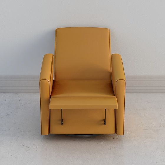 Warm Rocking Chair 3D model