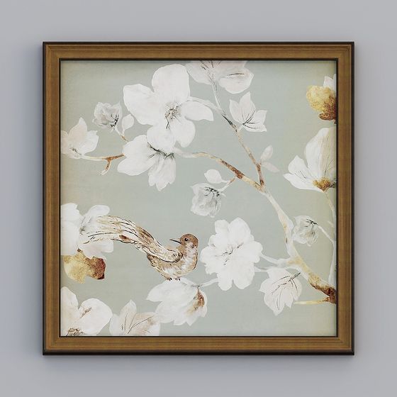 Vibrant Nature-Inspired Low-Polygon 3D Model