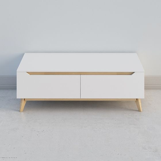 Stylish TV Cabinet 3D model for Contemporary Spaces