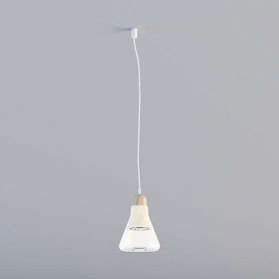 Modern Low-Poly Chandelier 3D model