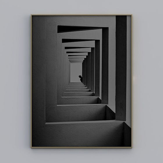 Infinite Corridor 3D model