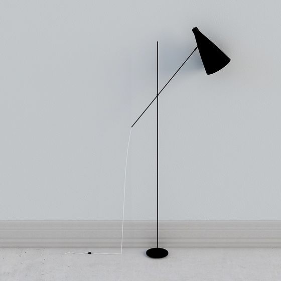 Minimalist Floor Lamp 3D model