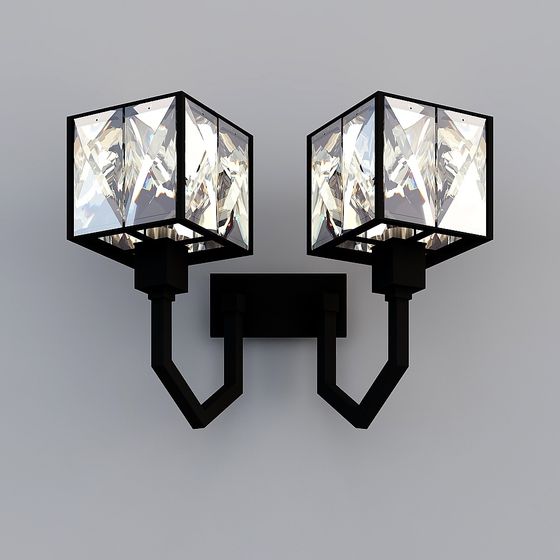 Luxuriöse Kristall Wandleuchte