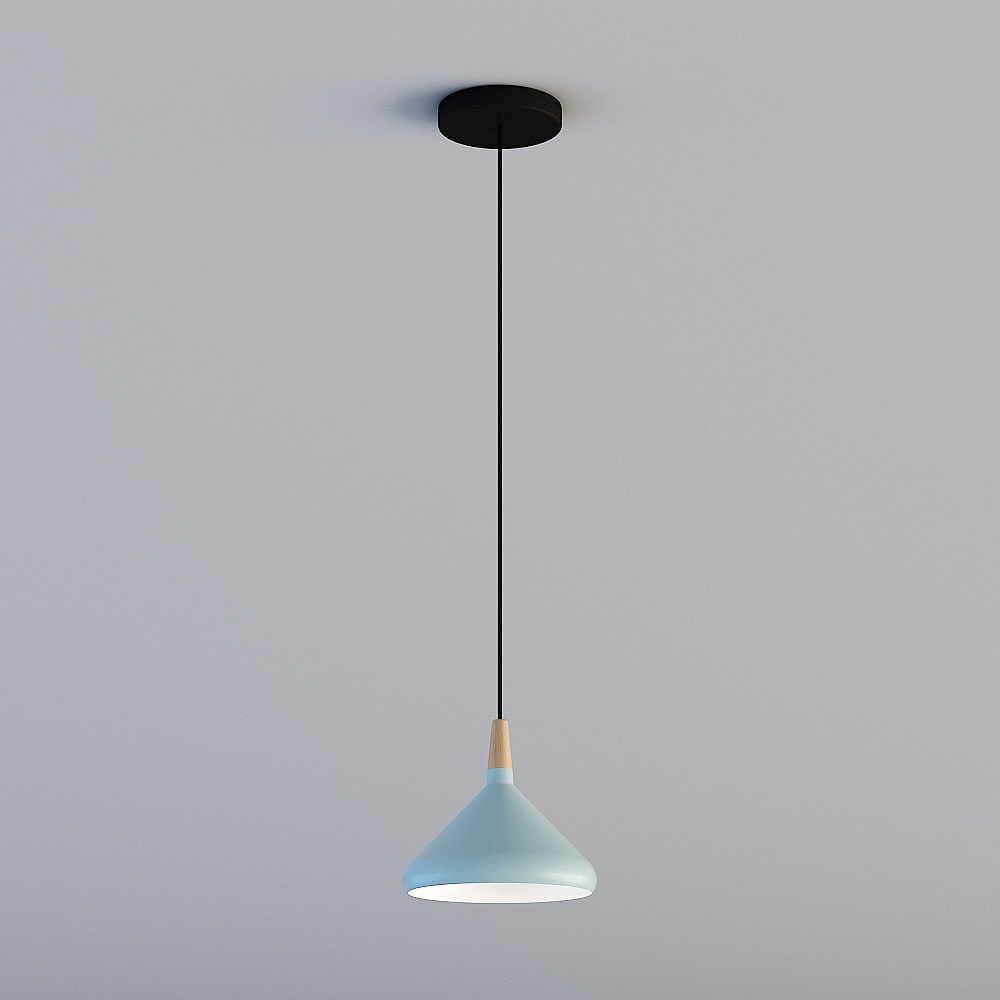 Modern Minimalist Pendant Light 3D model
