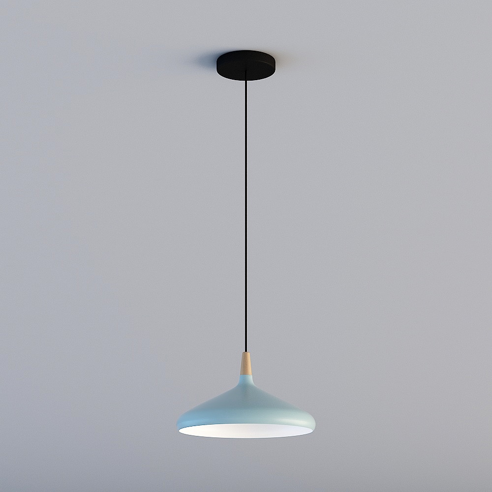 Unique Low-Poly Chandelier 3D model