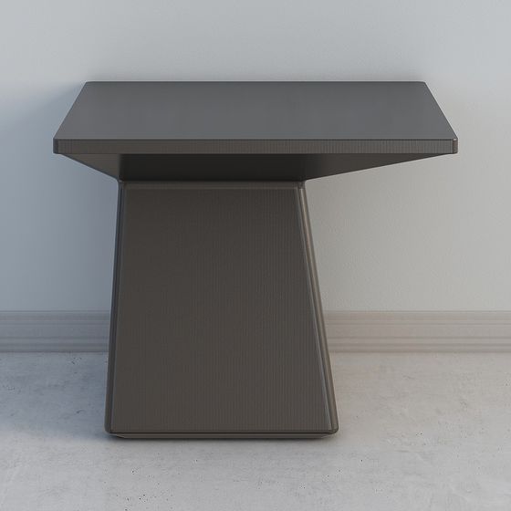 Elegant Low-Poly Side Table 3D model