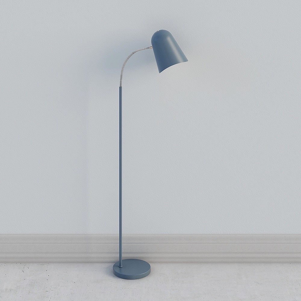Elegant Floor Lamp 3D model in Modern Minimalist Design