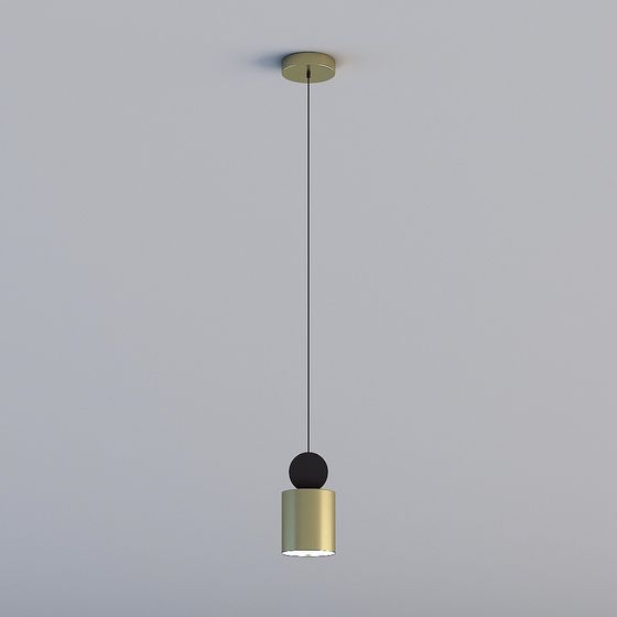Modern Minimalist Pendant Light 3D model