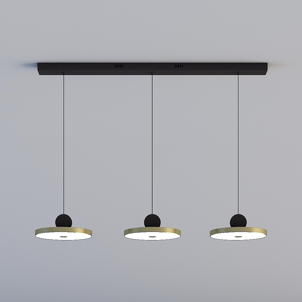 Lámpara de araña de acero inoxidable D de lujo ligero moderno después del viento de Hong Kong HL todo en luces 3D de restaurante de lujo de luz en dormitorio de estudio y bar