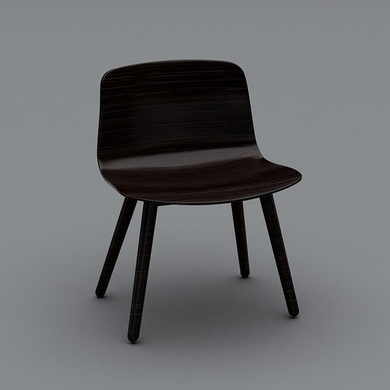 Unique Low-Poly Chair 3D model for Modern Design