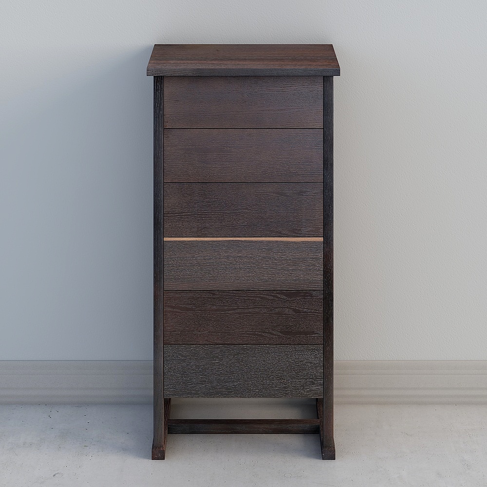 Urban Corner Storage Cabinet 3D model