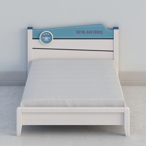 Royal Air Force Themed Kids Bed 3D model