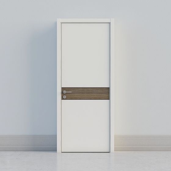 Minimalist Door 3D model for Modern Spaces