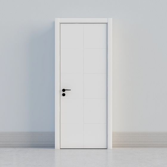 Minimalist Door 3D model