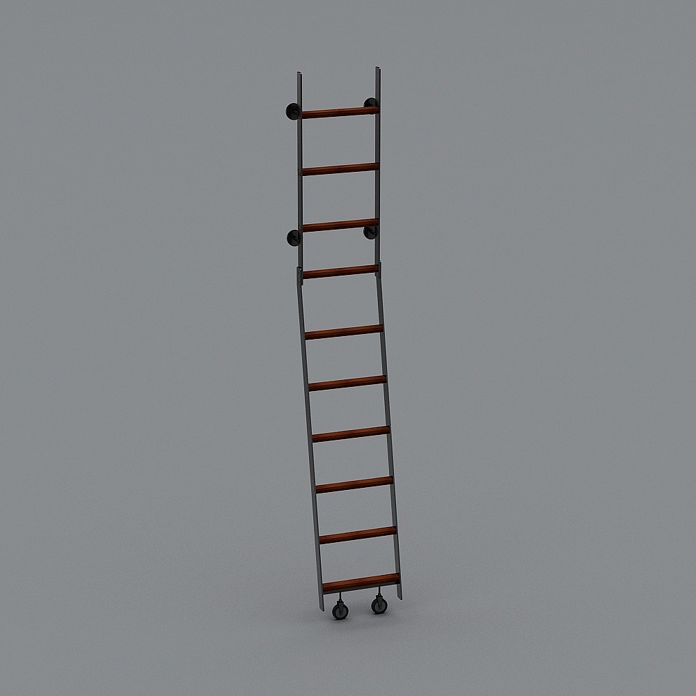 Y1322X Sky Ladder Bookcase Ladder