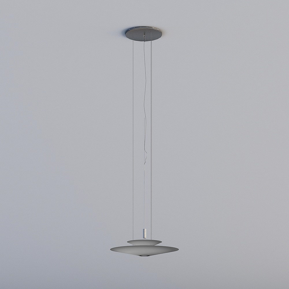 Modern Minimalist Hanging Lamp 3D model