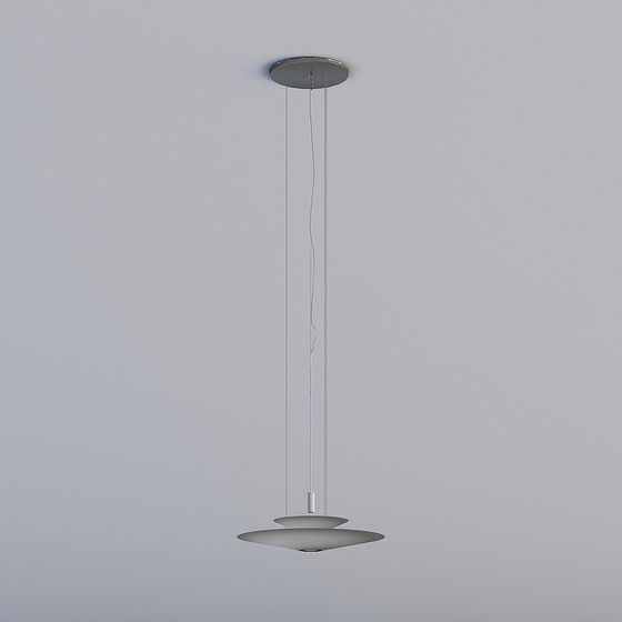 Modern Minimalist Hanging Lamp 3D model