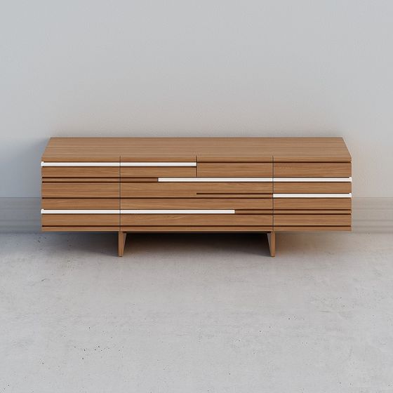 City Light TV Stand 3D model