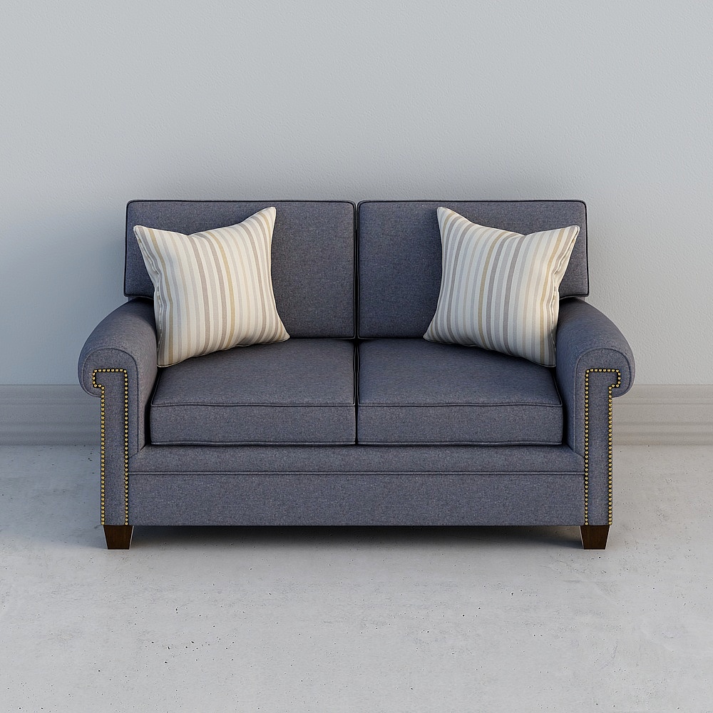 Habitat - Double Sofa - SF071-2_Render