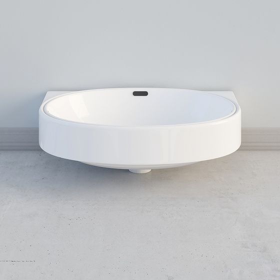 Urban Basin 3D model for Modern Spaces