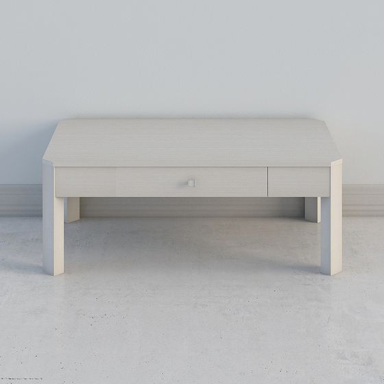 Minimalist Urban Corner Side Table 3D model