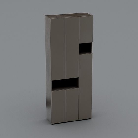 Urban Storage Cabinet 3D model for Modern Design
