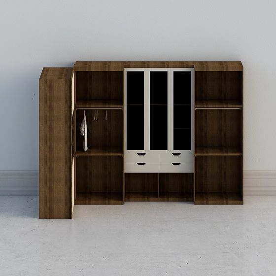 Urban Closet 3D model for Contemporary Spaces