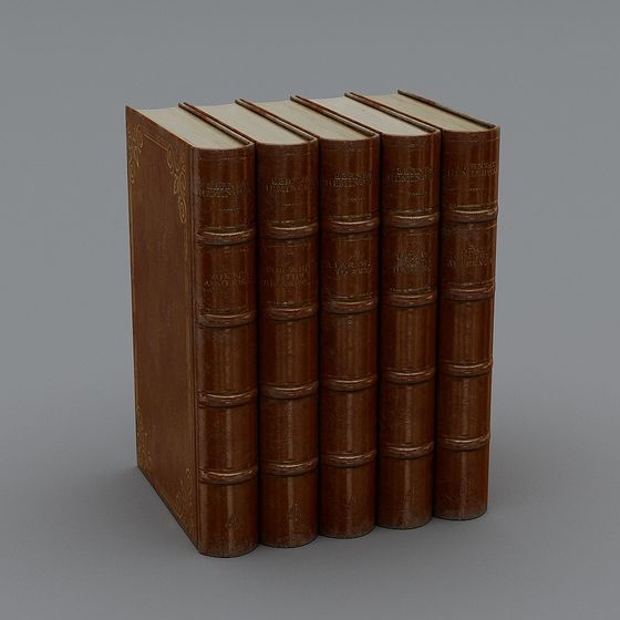 Classic Collection 3D model - Vintage Aesthetic