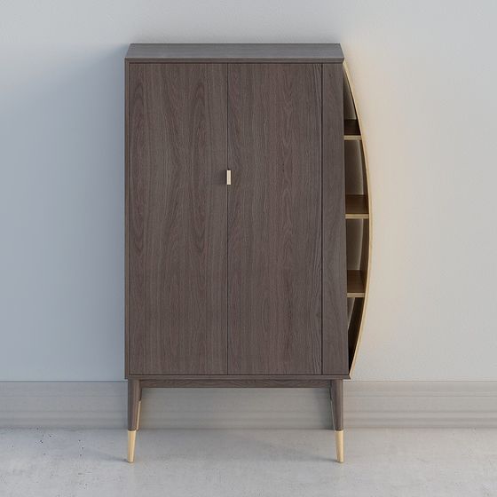 Mid-Century Modern Cabinet 3D model