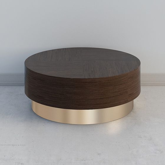 378-K201 Table basse ronde