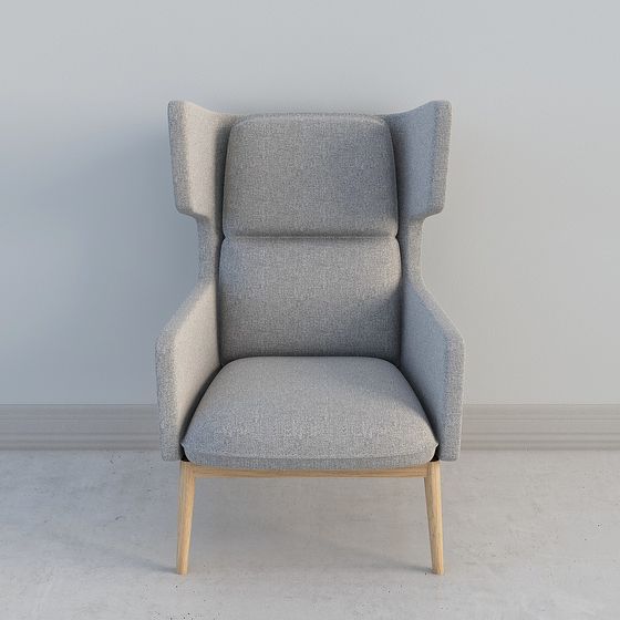 Sedia Butterfly/Schienale Alto in Legno